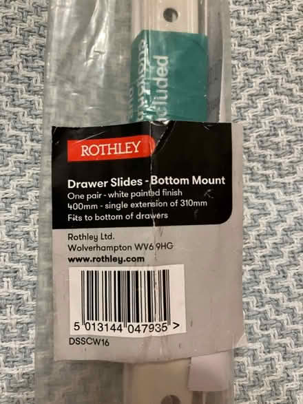 Photo of free Drawer slides bottom mount x 4 pack (Henley-on-Thames RG9) #3