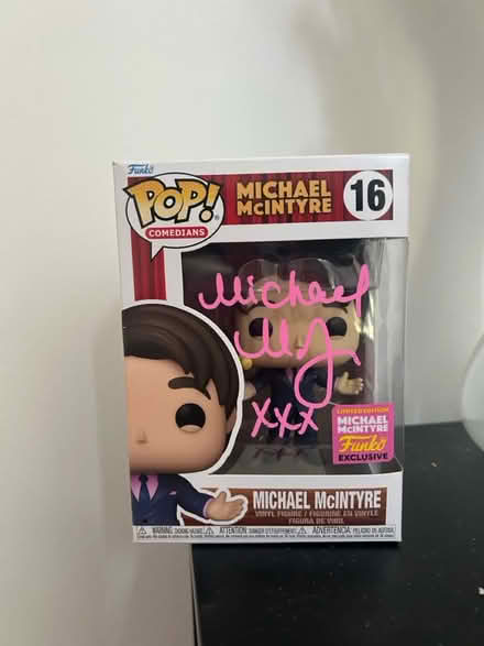 Photo of free Signed Michael McIntyre Toy (SE1 Kent Road) #1
