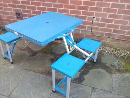 Photo of free Picnic table (Grappenhall WA4) #2