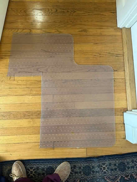 Photo of free plastic carpet chair mats (Arlington Center) #3