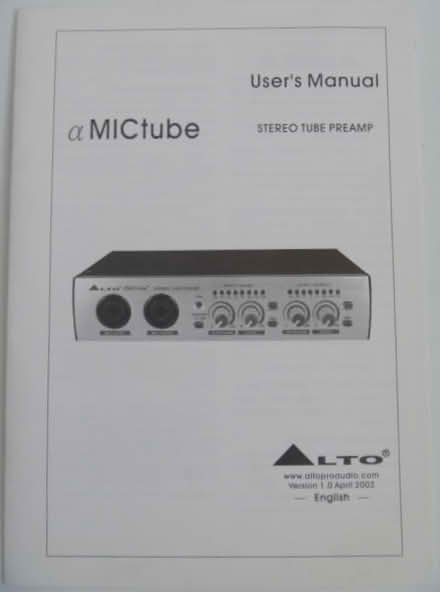 Photo of free Stereo Mic Tube Preamp (Queen's park) #4