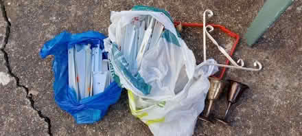 Photo of free Old tools, fixings, shelf brackets etc (The Wells KT18) #2