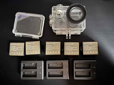 Photo of free AKASO Camera Items (BA2, Bath) #1