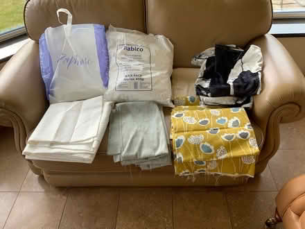 Photo of free Curtain material (Maesbury SY10) #1
