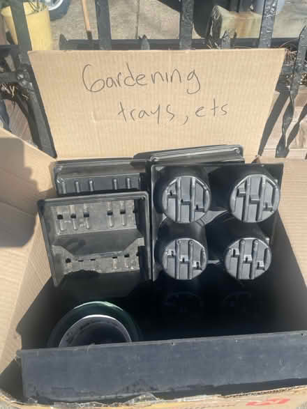 Photo of free Gardening trays (69th Ave btw 60th Ln & 60th st) #1