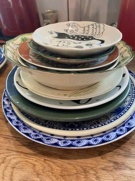 Photo of free Random saucers/dishes (Cashes Green, Stroud.) #1