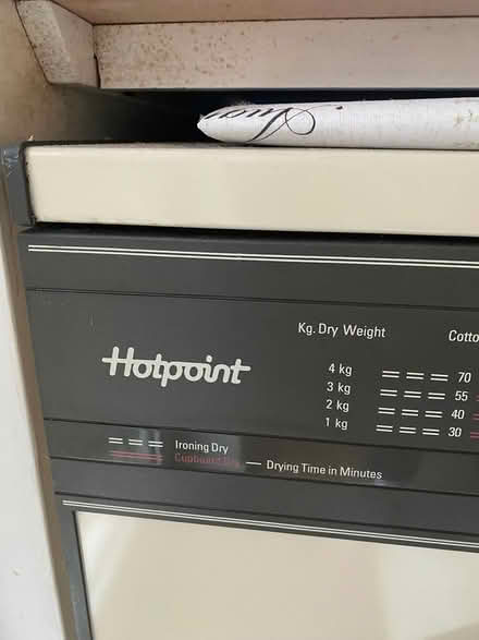 Photo of free Hotpoint Tumble Dryer (Lichfield WS13) #4