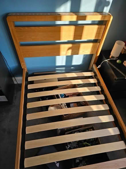 Photo of free Single wooden bed frame (East Barnet EN4) #4