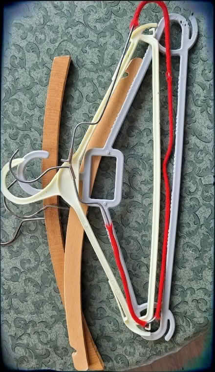 Photo of free 5 x clothes hangers (Cookridge LS16) #1