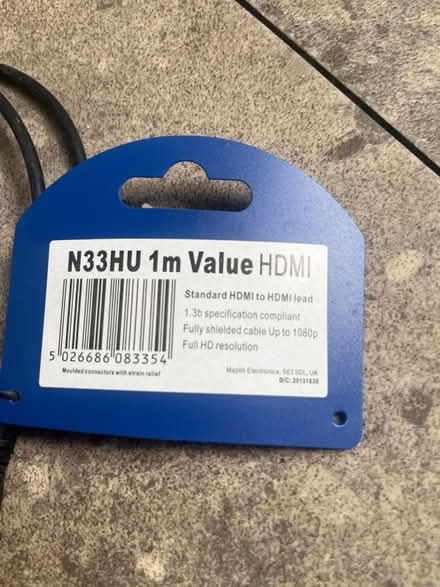 Photo of free HDMI 1.3 lead and hdmi to hdmi (G41, pollokshields) #2