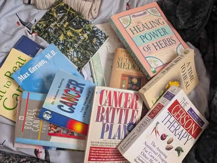 Photo of free Herbal medicine/cancer books (B11) #1