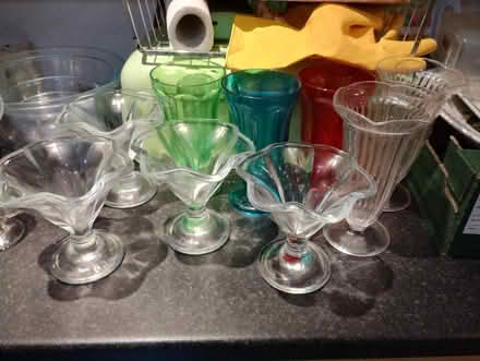 Photo of free Ice cream sundae glasses (Four Crosses, SY22) #1