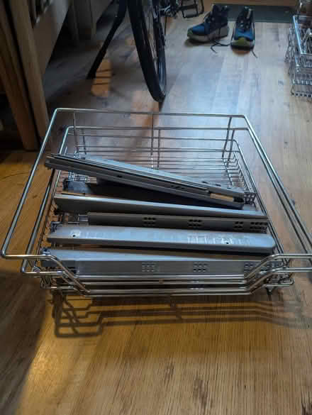 Photo of free 5x metal drawers with runners (Walkley, S6) #1