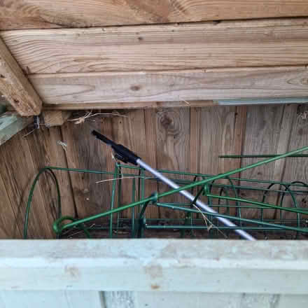Photo of free Garden wooden storage seat with roof (Clive Vale TN35) #3