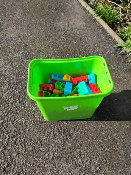 Photo of free Box of children's building blocks (Low Hesket CA4) #1