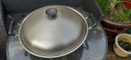 Photo of free Large Wok, will need a clean (Livingston EH54) #2