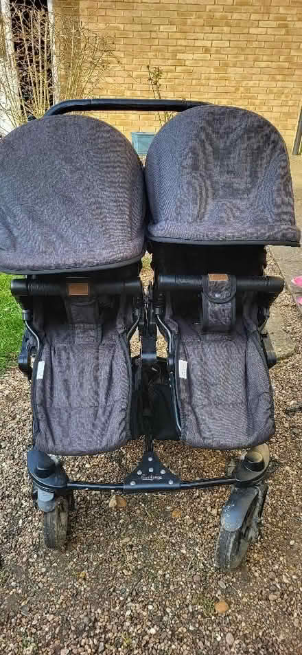 Photo of free Twin pram (Fairfield Park SG5) #2