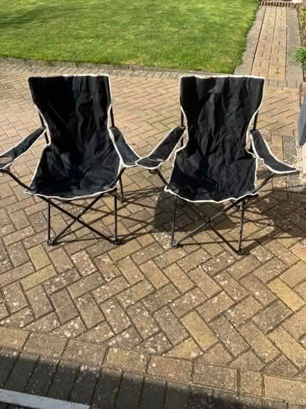 Photo of free 2 x folding garden chairs (Wokingham RG40) #1