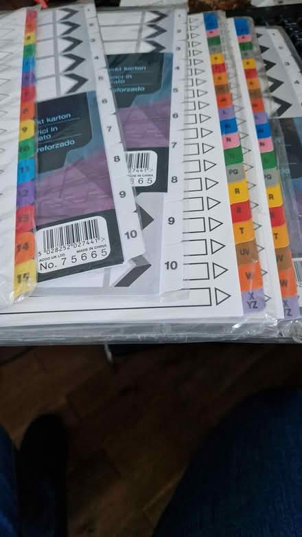Photo of free File Dividers (Horsham Station) #1