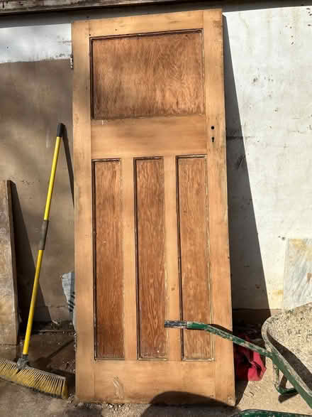 Photo of free 1930s panel door (Lewes nevill) #1