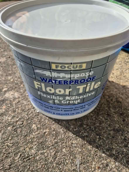 Photo of free Floor tile adhesive and grout (Lye Valley OX3) #1