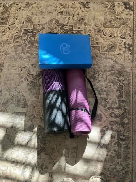Photo of free Yoga mats & block (St John's TN13) #1