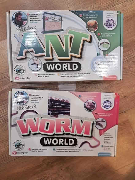 Photo of free Worm World and Ant World kits (Harrogate HG2) #1