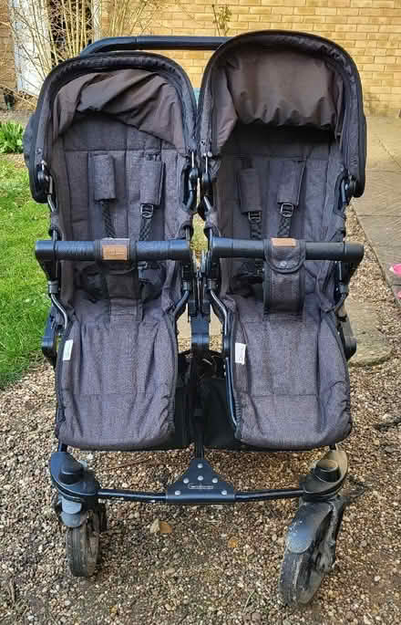 Photo of free Twin pram (Fairfield Park SG5) #1