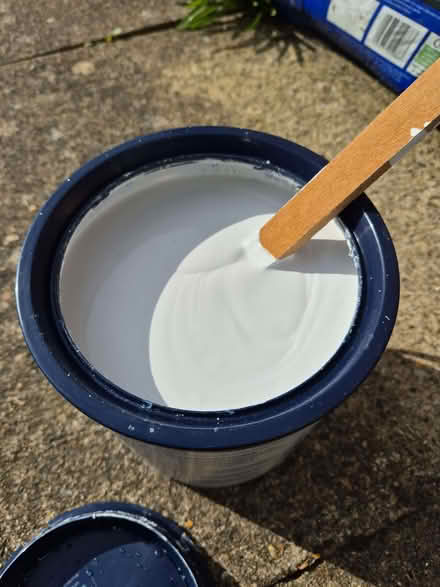 Photo of free Wickes Vinyl Matt Emulsion Paint - Falling Feather (Lye Valley OX3) #3