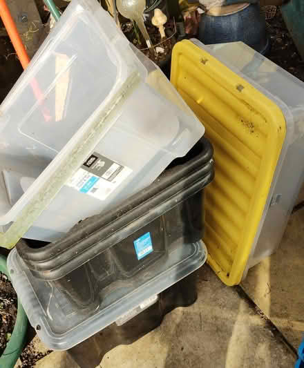 Photo of free Plastic Boxes (Hatfield, AL10) #1