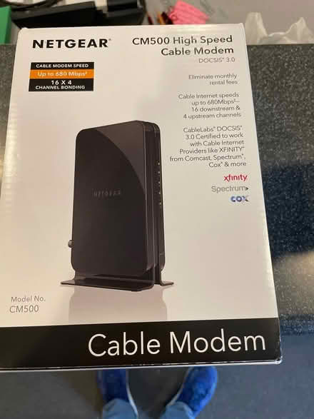 Photo of free NETGEAR cable modem (Westford MA) #1