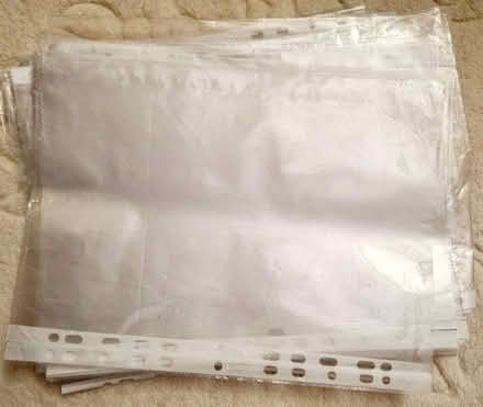 Photo of free Unused A4 ring-binder transparent wallets (West End LA3) #1