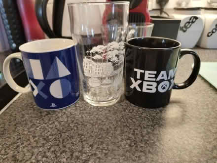 Photo of free Two cups and a pint glass (Oaks Cross SG2) #1