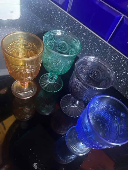 Photo of free Four Coloured Glasses (SE1 Kent Road) #3