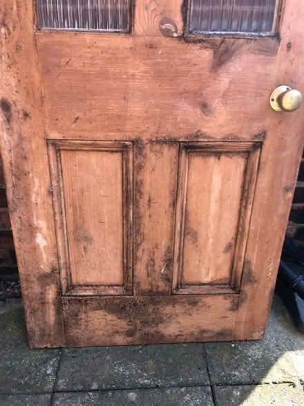 Photo of free Wooden door in need of TLC (Crookesmoor S10) #2