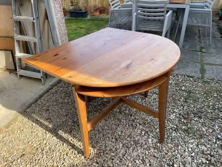 Photo of free Wooden folding table (Headington, Oxford OX3) #2