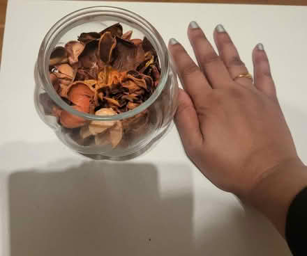 Photo of free Small glass jar and pot pourri (Penge BR3) #1