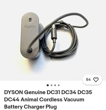 Photo of DC35 genuine Dyson charger (CT9) #1