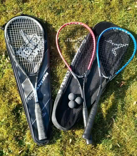 Photo of free Squash racquet and balls (Cranham Corner GL6) #1
