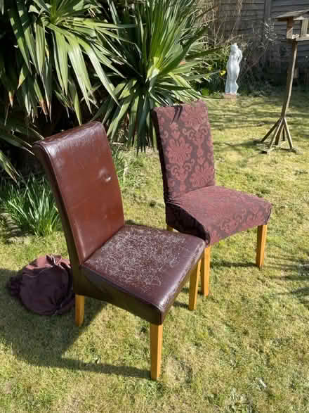 Photo of free Dinning room chairs (Bn2 8el) #2
