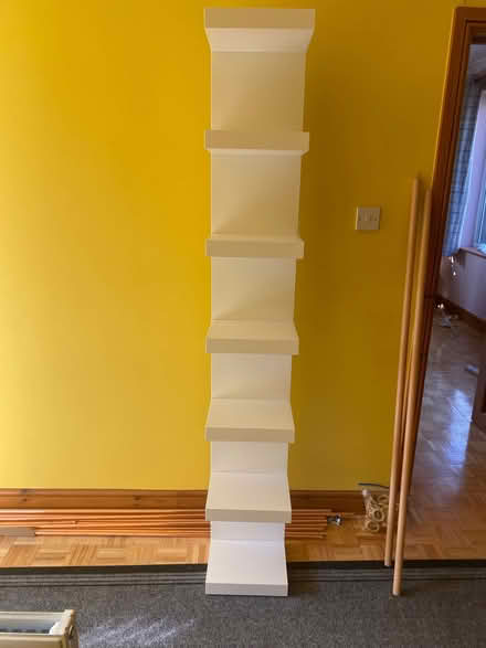 Photo of free White IKEA shelf unit (Reymerston NR9) #1