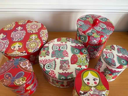 Photo of free Storage tins (Hollins BL9) #2