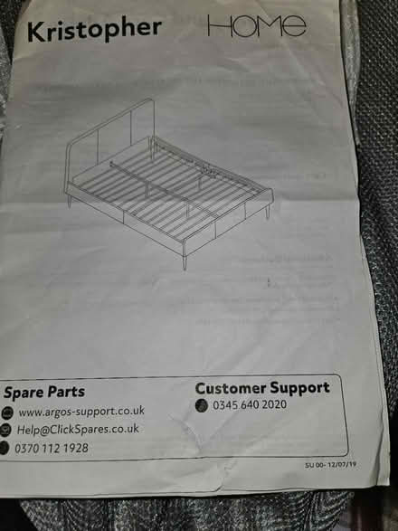 Photo of free 4ft Small Double bed (Near Fairlands, Stevenage, SG2) #2