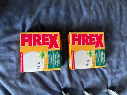Photo of free 2 mains powered fire alarms (Warkworth NE65) #1