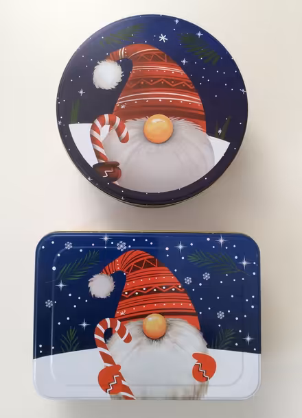Photo of free Two Christmas Cookie Tins (Bells Corners) #1