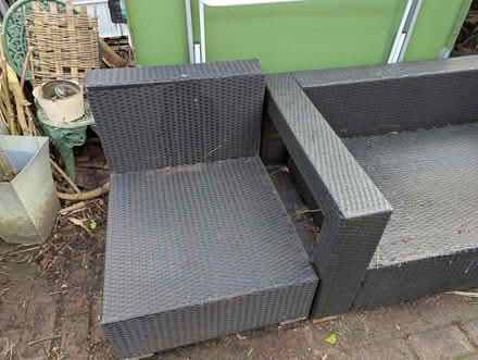 Photo of free Double and single garden chairs (Portslade by Sea BN41) #1