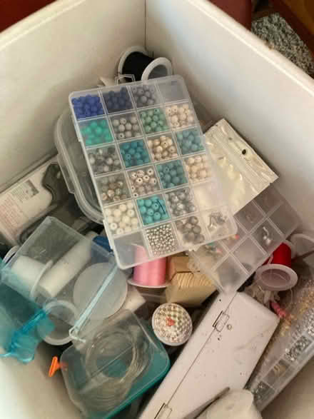Photo of free Box of jewellery making stuff (Clayton le Woods PR6) #3