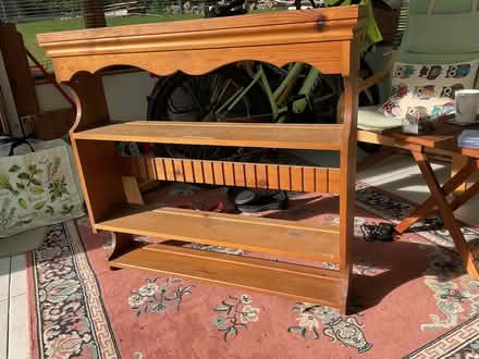 Photo of free Pine plate rack (Abraham Heights LA1) #3