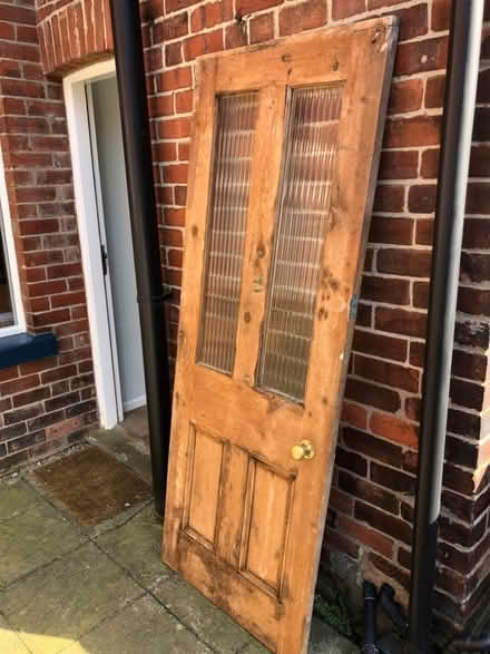 Photo of free Wooden door in need of TLC (Crookesmoor S10) #1