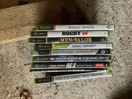 Photo of free Old Xbox games (St John's TN13) #1